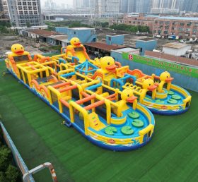 CR2-189 Duck Theme Challenging Run Giant Inflatable Obstacle Courses