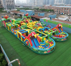 CR2-223 Parrot Theme Challenging Run Giant Inflatable Obstacle Courses