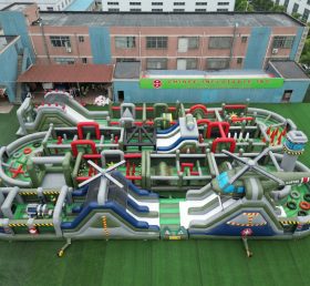 CR2-304 Helicopter Theme Challenging Run Giant Inflatable Obstacle Courses