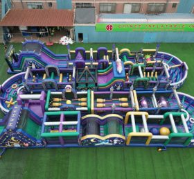 CR2-340 Wizard Theme Challenging Run Giant Inflatable Obstacle Courses