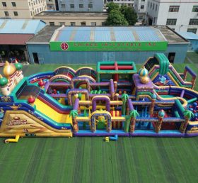 CR2-355 Aladdin Theme Challenging Run Giant Inflatable Obstacle Courses