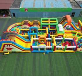 CR2-376 Crayon Shin-chan Theme Challenging Run Giant Inflatable Obstacle Courses
