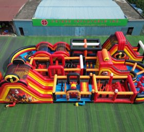 CR2-449 The Incredibles Theme Challenging Run Giant Inflatable Obstacle Courses