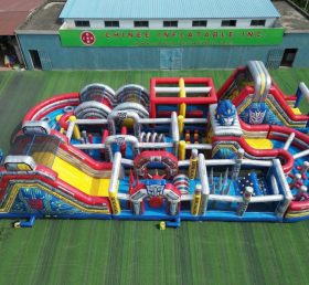 CR2-460 Transformers Theme Challenging Run Giant Inflatable Obstacle Courses
