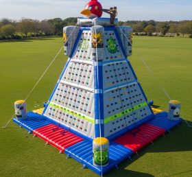 T11-4125 Angry Birds Theme Inflatable Climbing Wall