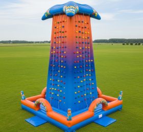 T11-4159 Blippi Wonders Theme Inflatable Climbing Wall