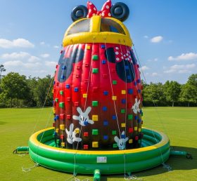 T11-4260 Mickey & Minnie Theme Inflatable Climbing Wall