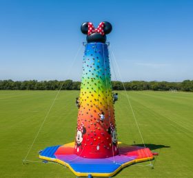 T11-4263 Mickey & Minnie Theme Inflatable Climbing Wall