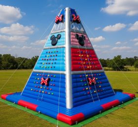 T11-4267 Mickey & Minnie Theme Inflatable Climbing Wall