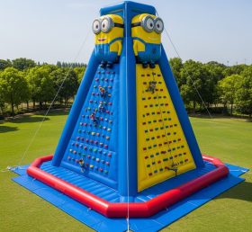 T11-4275 Minions Theme Inflatable Climbing Wall
