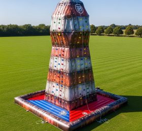 T11-4354 Rusty Rivets Theme Inflatable Climbing Wall