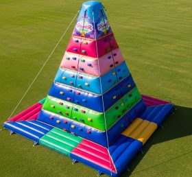 T11-4364 Shimmer & Shine Theme Inflatable Climbing Wall