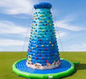 T11-4382 Spongebob Theme Inflatable Climbing Wall