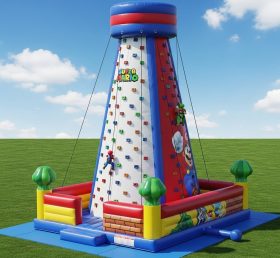 T11-4406 Super Mario Theme Inflatable Climbing Wall