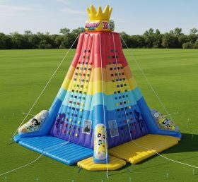 T11-4436 The Powerpuff Girls Theme Inflatable Climbing Wall