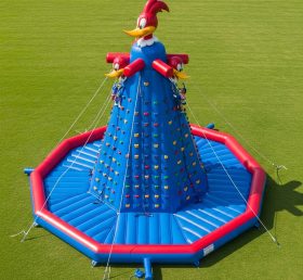 T11-4484 Woody Woodpecker Theme Inflatable Climbing Wall