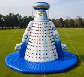 T11-4487 Airplane Theme Inflatable Climbing Wall