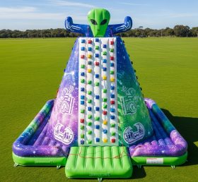 T11-4490 Alien Theme Inflatable Climbing Wall