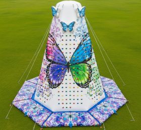 T11-4516 Butterfly Theme Inflatable Climbing Wall