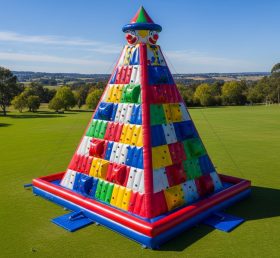 T11-4542 Clown Theme Inflatable Climbing Wall