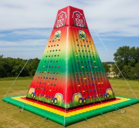 T11-4594 Farm Theme Inflatable Climbing Wall