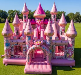 T5-2115 Pink Panther Theme Inflatable Castles