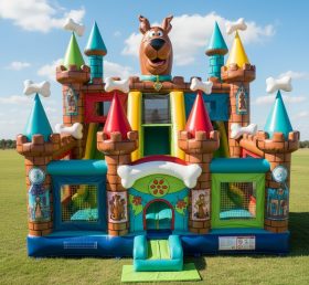 T5-2134 Scooby-Doo Theme Inflatable Castles