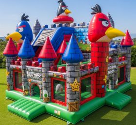 T5-2221 Angry Birds Theme Inflatable Castles