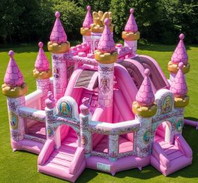 T5-2233 Barbie Theme Inflatable Castles