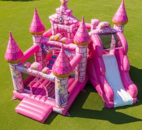 T5-2234 Barbie Theme Inflatable Castles