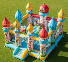 T5-2277 Cocomelon Theme Inflatable Castles