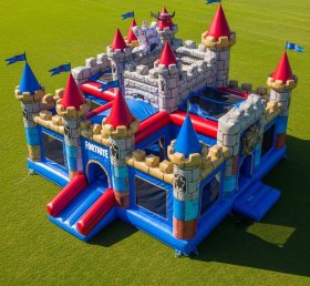 T5-2301 Fortnite Theme Inflatable Castles