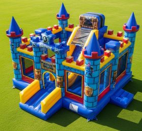 T5-2304 Fortnite Theme Inflatable Castles