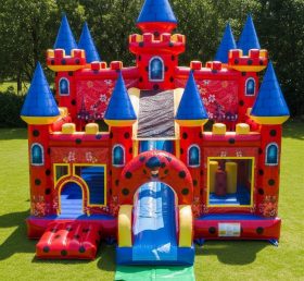 T5-2368 Miraculous Ladybug Theme Inflatable Castles