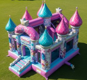 T5-2442 Shimmer & Shine Theme Inflatable Castles