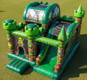 T5-2448 Shrek Theme Inflatable Castles