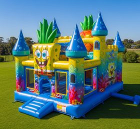 T5-2467 Spongebob Theme Inflatable Castles