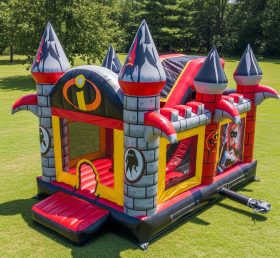 T5-2499 The Incredibles Theme Inflatable Castles
