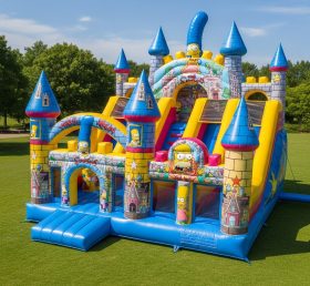 T5-2513 The Simpsons Theme Inflatable Castles