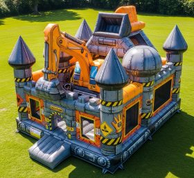 T5-2627 Excavator Theme Inflatable Castles
