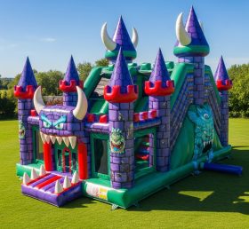 T5-2687 Monster Theme Inflatable Castles