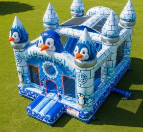 T5-2710 Penguin Theme Inflatable Castles