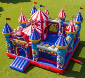 T5-2862 Circus Theme Inflatable Castles