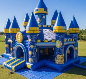 T5-2882 Cryptocurrency Theme Inflatable Castles