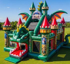 T5-2896 Dragon Theme Inflatable Castles
