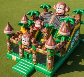 T5-3011 Monkey Theme Inflatable Castles