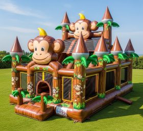 T5-3012 Monkey Theme Inflatable Castles
