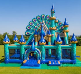T5-3028 Peacock Theme Inflatable Castles
