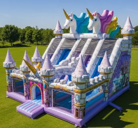 T5-3112 Unicorn Theme Inflatable Castles
