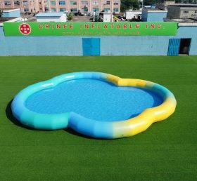 Pool4-031 Irregular Shaped Inflatable Pool